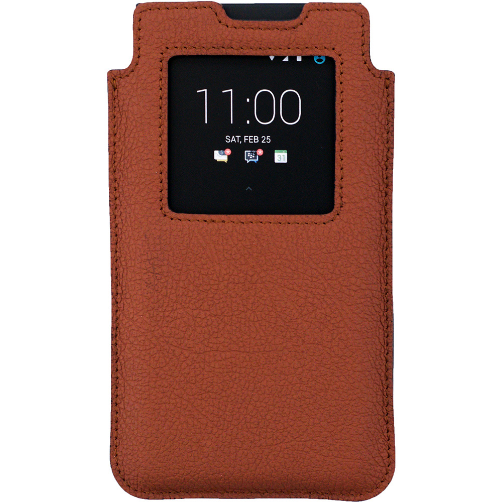 BlackBerry KEYone Leather Smart Case рыжий-матовый
